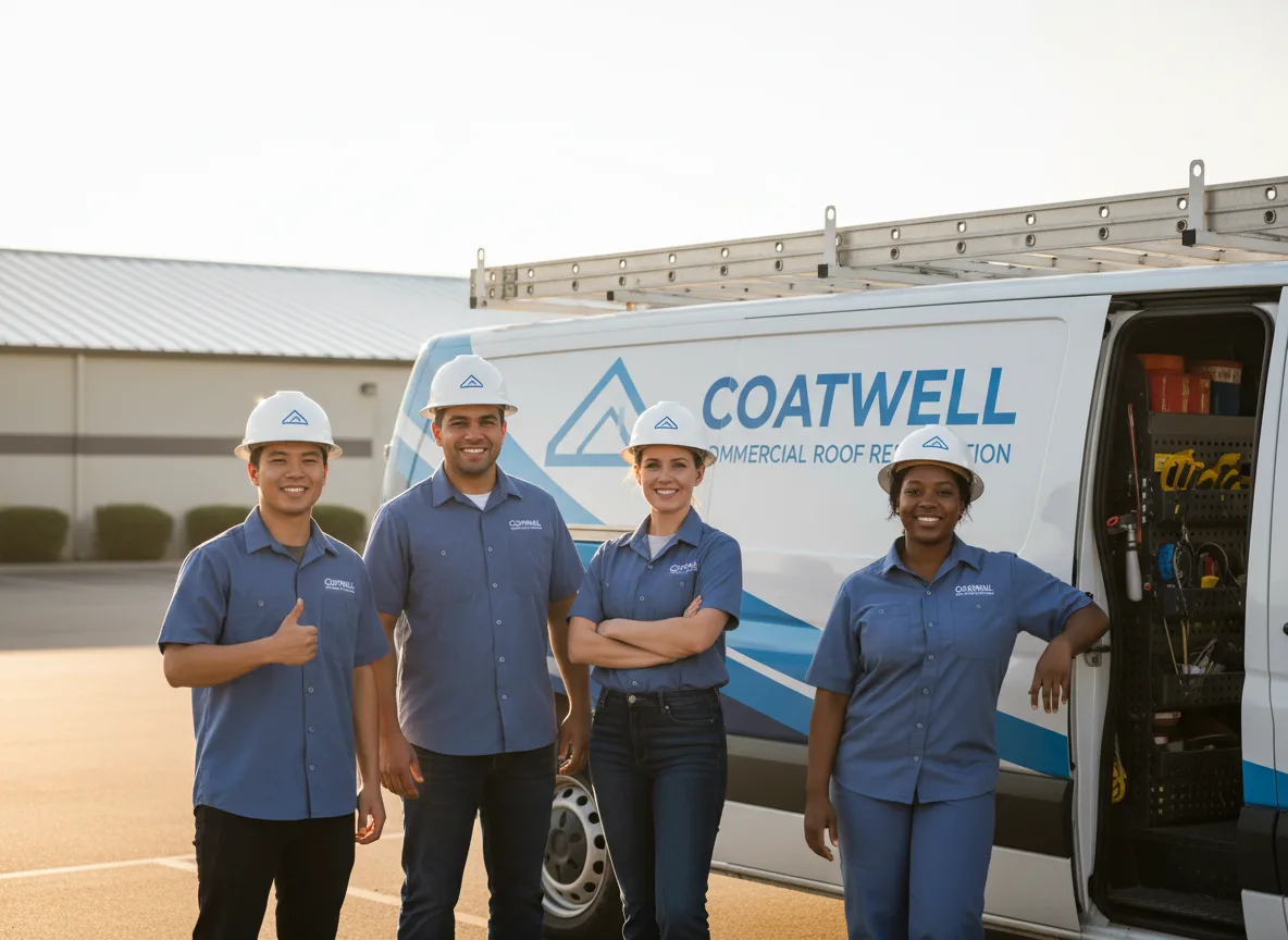 Commercial roof coating company in Saragosa, TX